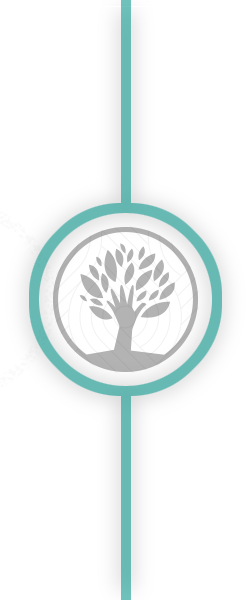 line and circle logo icon